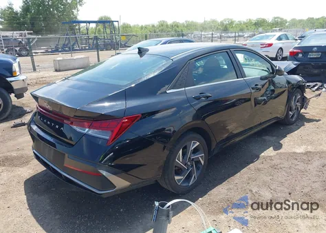 2025 Hyundai Elantra Sel Convenience из США, поврежденный, VIN KMHLS4DG9SU910615